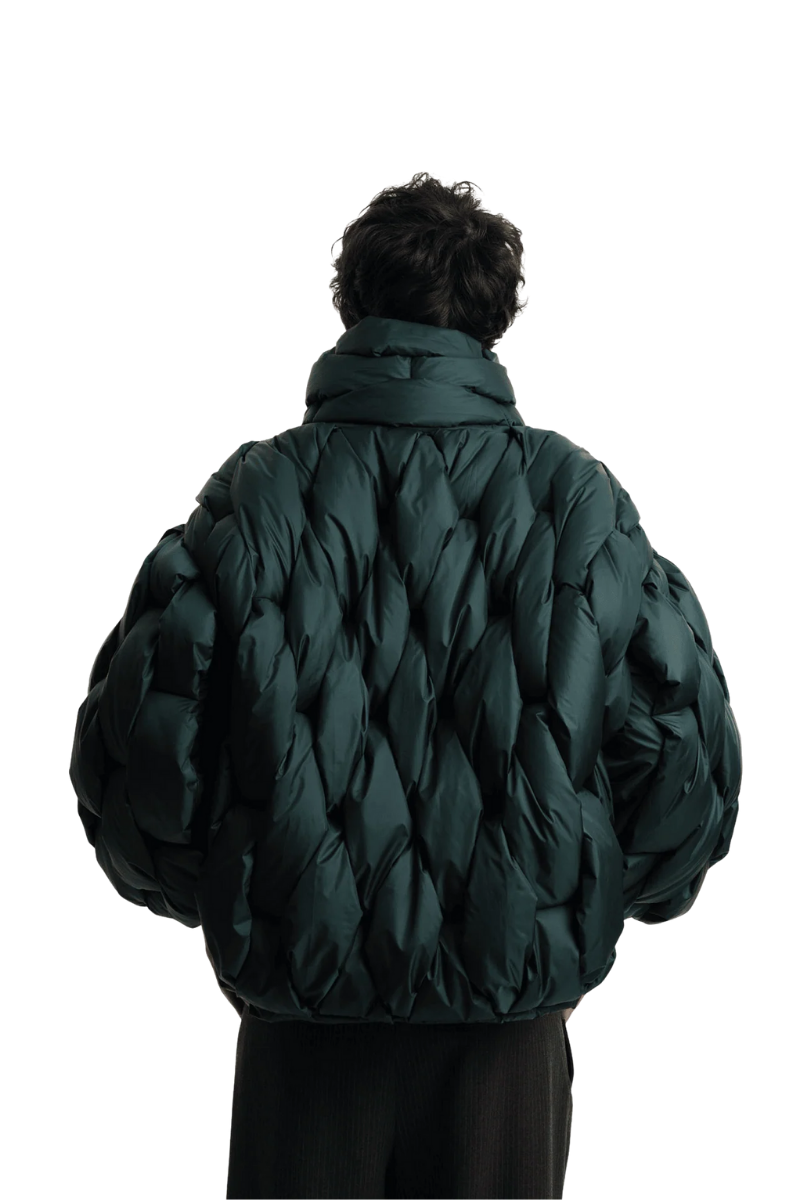 Pentagon Puffer - Grün