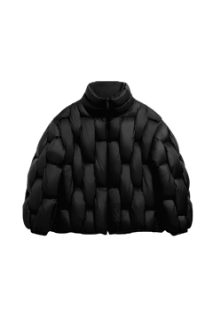 Pentagon Puffer - Noir