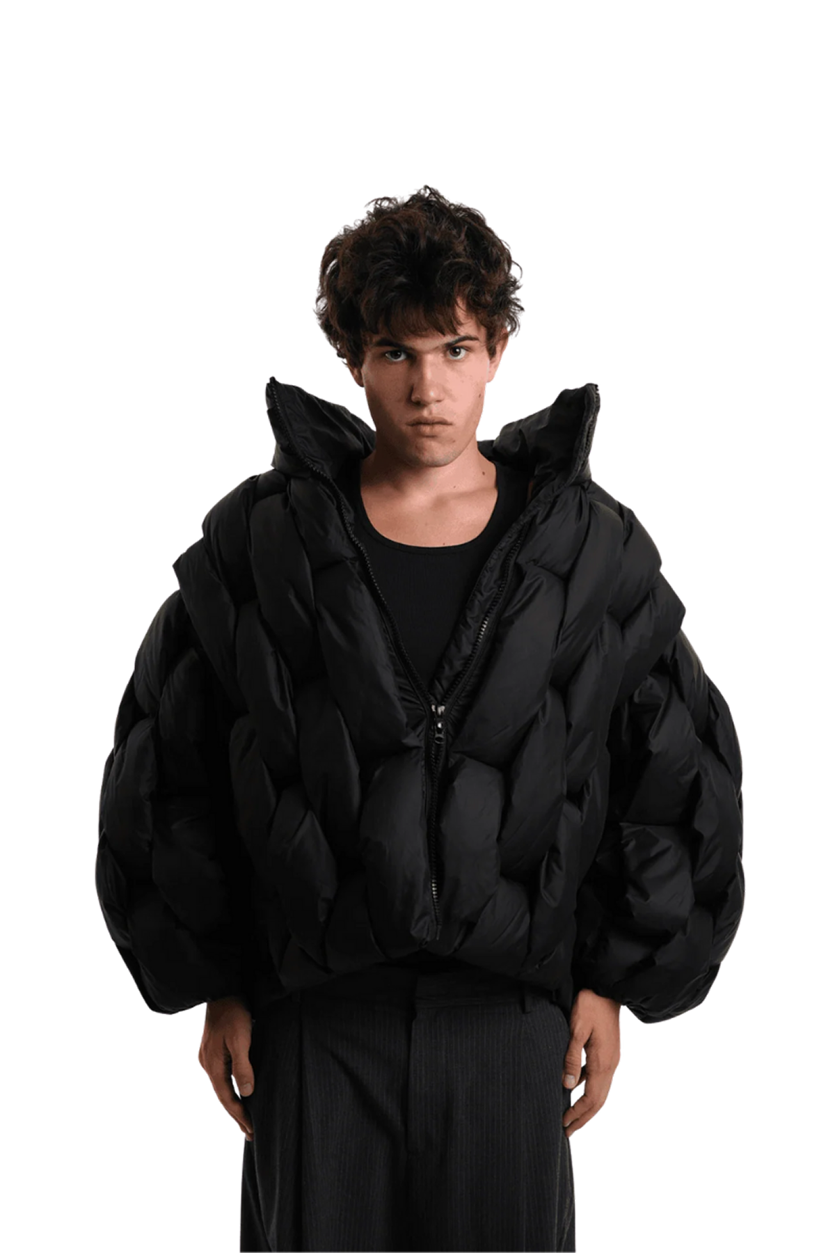 Pentagon Puffer - Noir