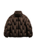 Marron - Pentagon Puffer - Marron