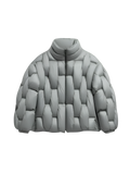 Gris - Pentagon Puffer - Gris